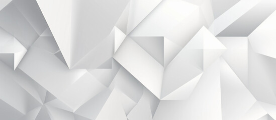 white abstract background with geometrical patterns