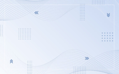 Modern background, geometric style, gradation blue and White,memphis abstract,eps 10