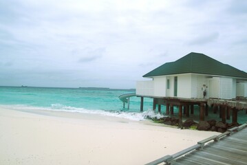 Maldives beach resort
