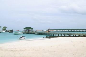 Maldives beach resort