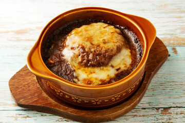 ハンバーグカレードリア
