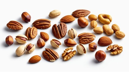  nuts and almonds, ai generative