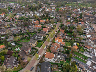 A Top View of the Town of Oisterwijk in the Netherlands