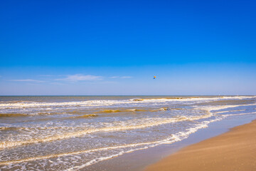 A Sunny Day at the Yellow Sand Beach near The Hague