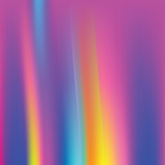 abstract colorful wavy aurora blurred neon light background