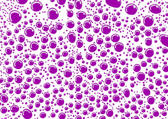 background with purple bubbles