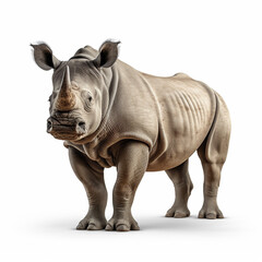 Obraz premium サイ 白背景 AI生成画像 ジェネレーティブAI