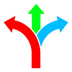 business arrow icon	