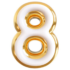 Gold Number 8
