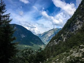 Obraz premium Beautiful and Untouched Nature in Triglav National Park, Slovenia