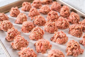 Oven Baked Meatballs