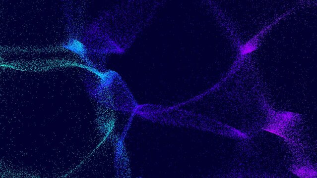 animated background made with trapcode form