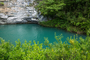 Lake Ritsa in Abkhazia