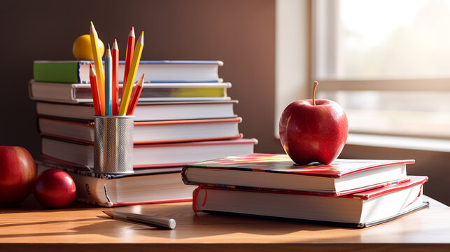 Art welcome Back To School Banner; School  studying. education. institute. college.