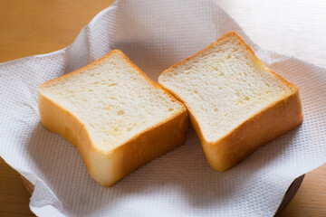ミニ食パンのトースト