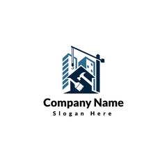 Logo for real state company business