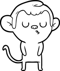 cartoon monkey