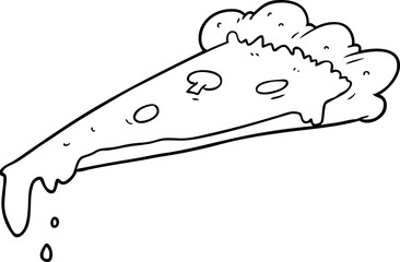 cartoon slice of pizza