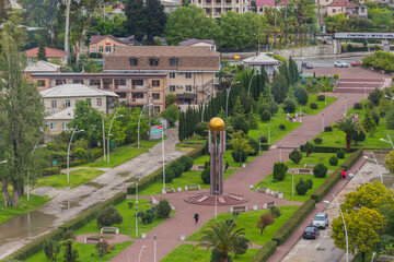 view of the city