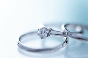 美しい結婚指輪のイメージ　