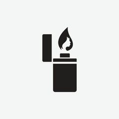 elegant lighter woman icon.