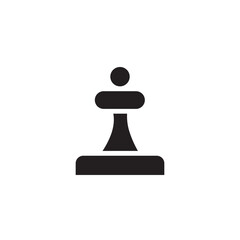 Chess Pawn Piece Solid Icon