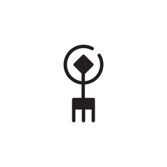 Coin Gold Ornament Solid Icon