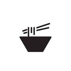 Food Kitchen Noodles Solid Icon