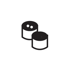 Japanese Meal Sushi Solid Icon