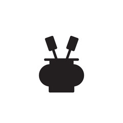 Incense Pray Chinese Solid Icon