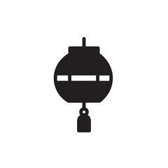 Lamp Lantern Light Solid Icon