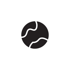 Earth Space Celestial Solid Icon