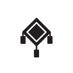 Knot Chinese New Solid Icon