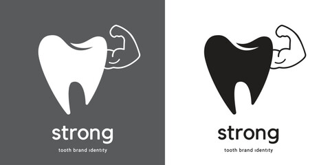 dental care logo design for brand identity