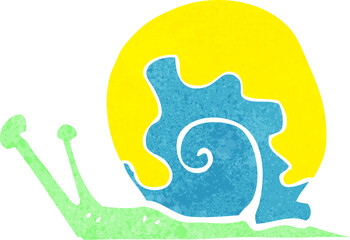cartoon snail