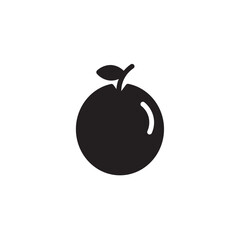 Orange Bowl Fruit Solid Icon