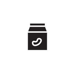Milk Drink Beverage Solid Icon