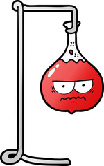 angry cartoon science experiment