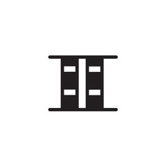 Bamboo Spa Tree Solid Icon