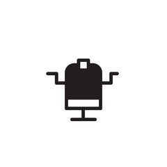 Saloon Seat Spa Solid Icon