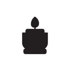 Candle Cosmetic Fashion Solid Icon