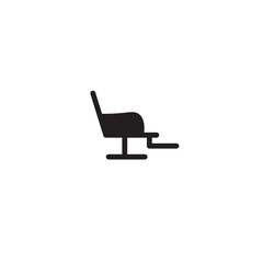 Chair Salon Furniture Solid Icon