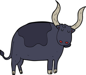 cartoon ox