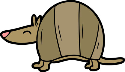 cartoon armadillo