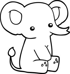 cartoon elephant