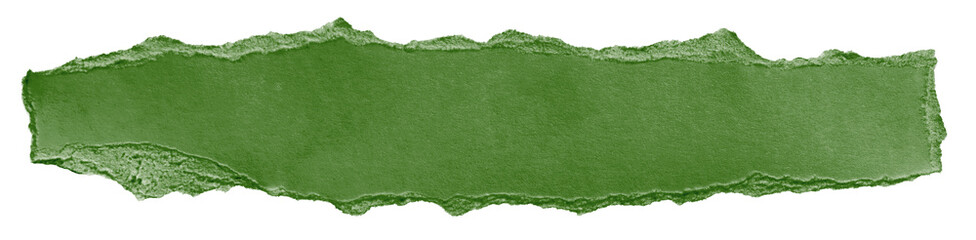 green paper ripped message torn