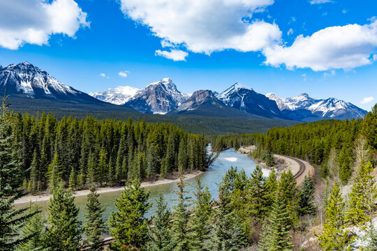 Beautiful image of the Mountains. Banff National Park.
