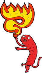 cartoon gross little monster