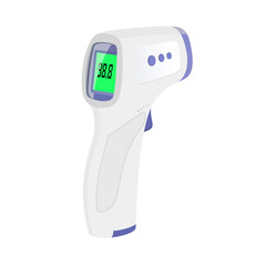 Medical Thermometer Vector illustration digital thermometer infrared vector image