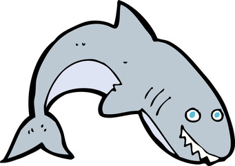 cartoon shark
